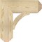 Ekena Millwork Thorton Craftsman Rough Sawn Bracket, Douglas Fir, 6"W x 20"D x 20"H BKT06X20X20THR04RDF - alternate 2